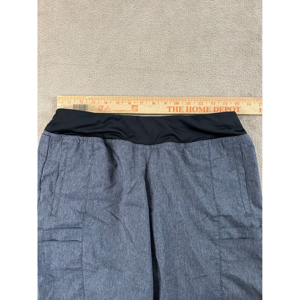 WonderWink‎ W123 cargo pants Womens size Large Scrub Joggers Gray Modern Fit EUC - Picture 8 of 10